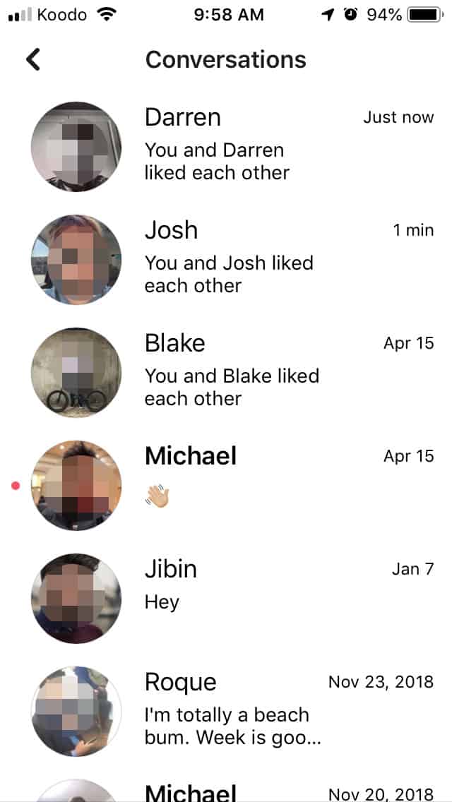 dating sites terms